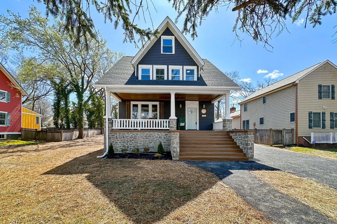 A recently renovated home funded by MD Private Lender in Maryland